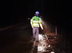 Protezione Civile del Piambello al lavoro per il Maltempo