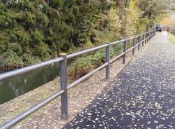 Ciclabile Cuveglio - Luino, gli interventi di ripristino