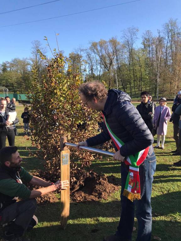 Cerimonia per i nuovi nati a Gerenzano