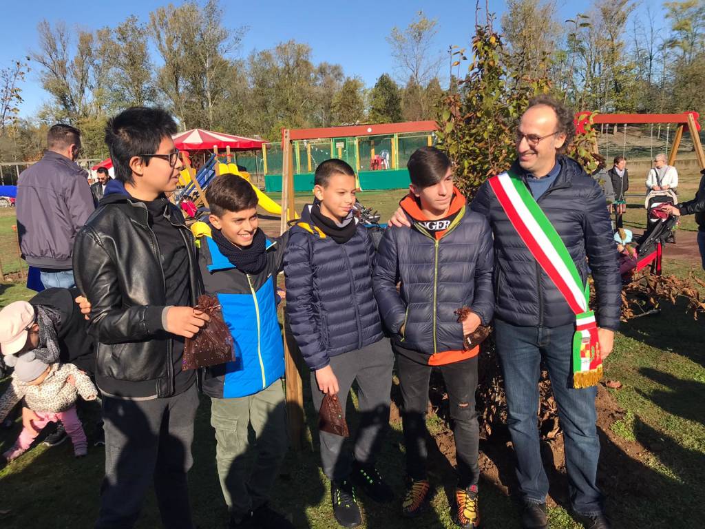 Cerimonia per i nuovi nati a Gerenzano