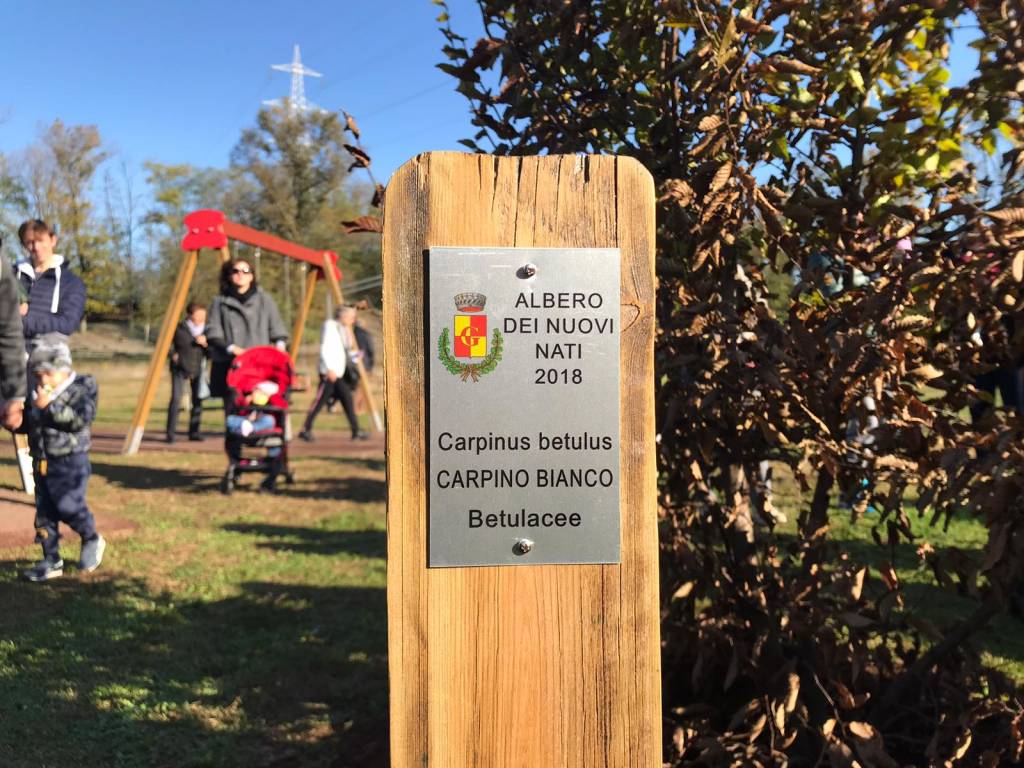 Cerimonia per i nuovi nati a Gerenzano