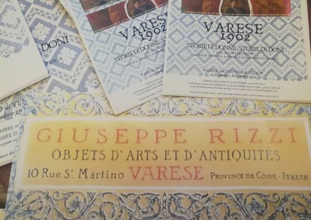 Donne e doni, la storia della carta Varese