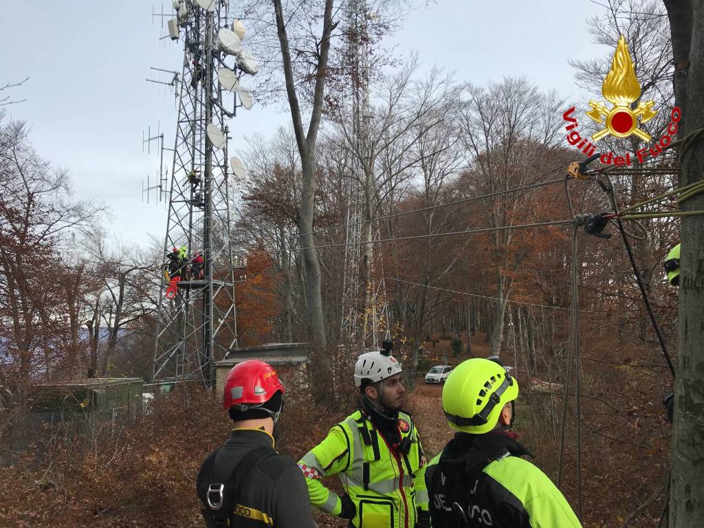 Esercitazione vigili del fuoco
