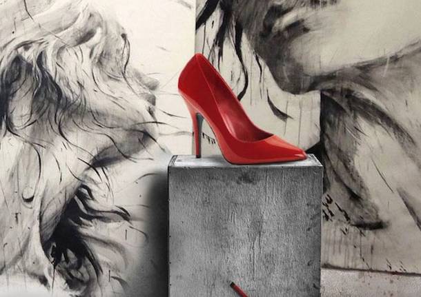 scarpe rosse tacco