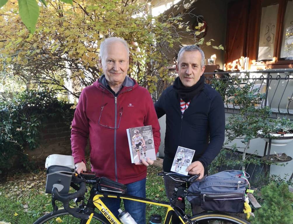 Gorla Minore: l'arrivo dell libro Tommy sapeva correre