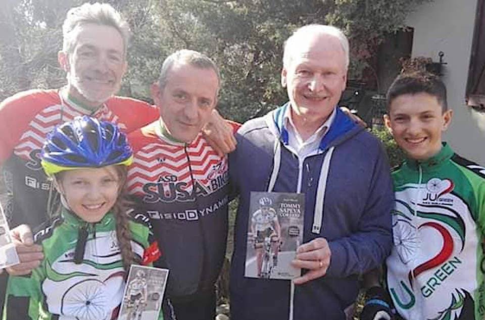 Gorla Minore: l'arrivo dell libro Tommy sapeva correre