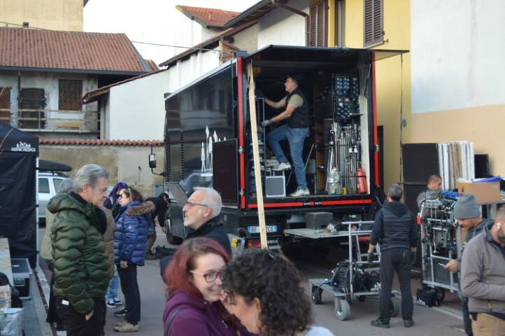 i legnanesi a san giorgio su legnano riprese film non   natale senza panettone  5 