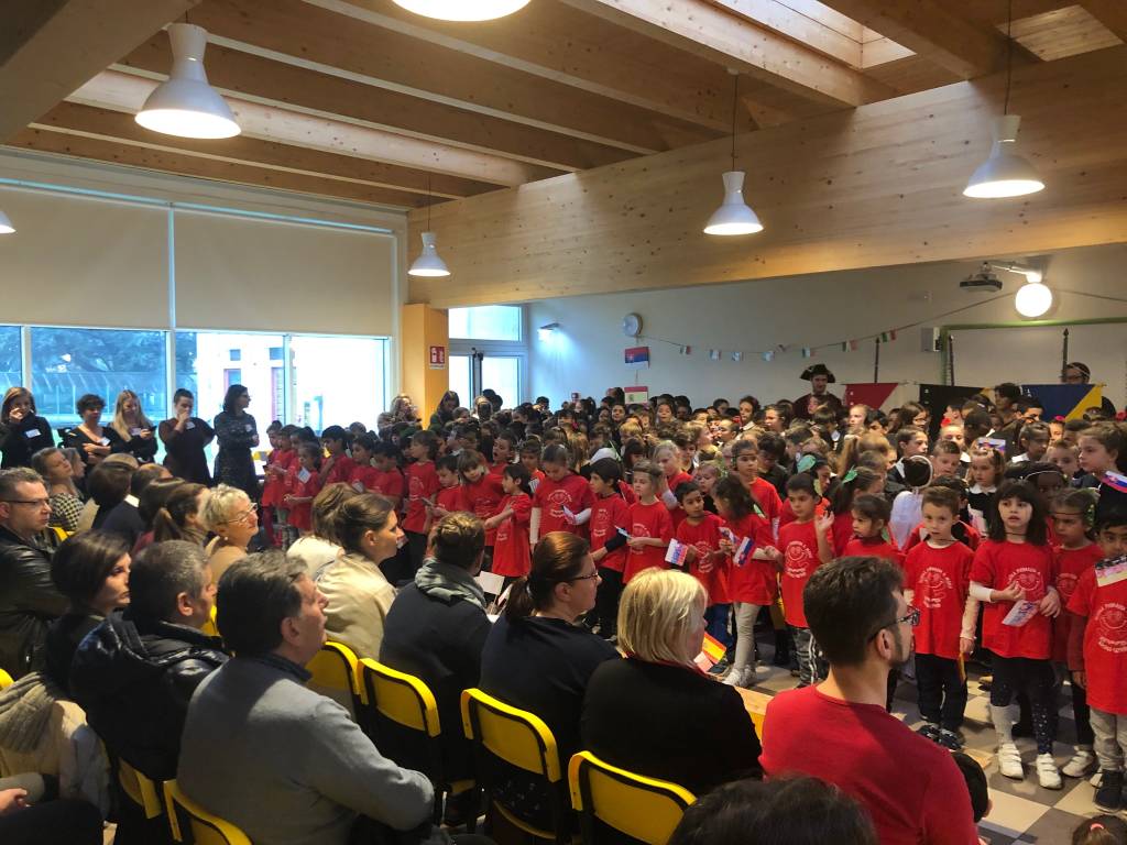 I ragazzi del progetto Erasmus+ al Toscanini di Arsago Seprio