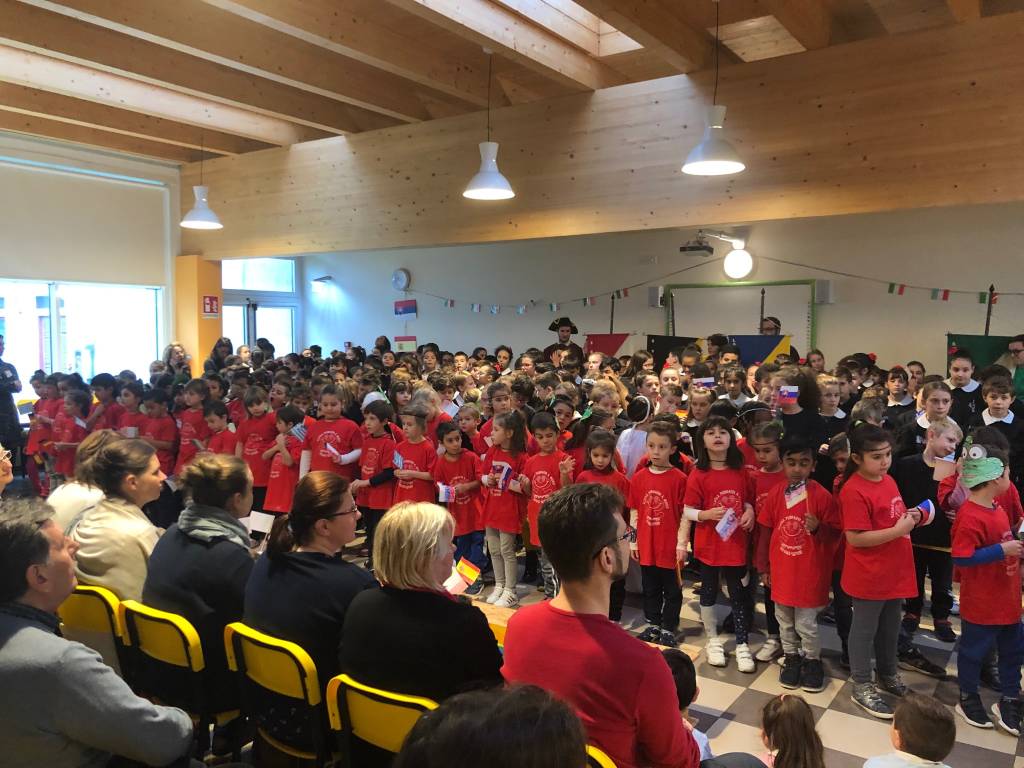 I ragazzi del progetto Erasmus+ al Toscanini di Arsago Seprio