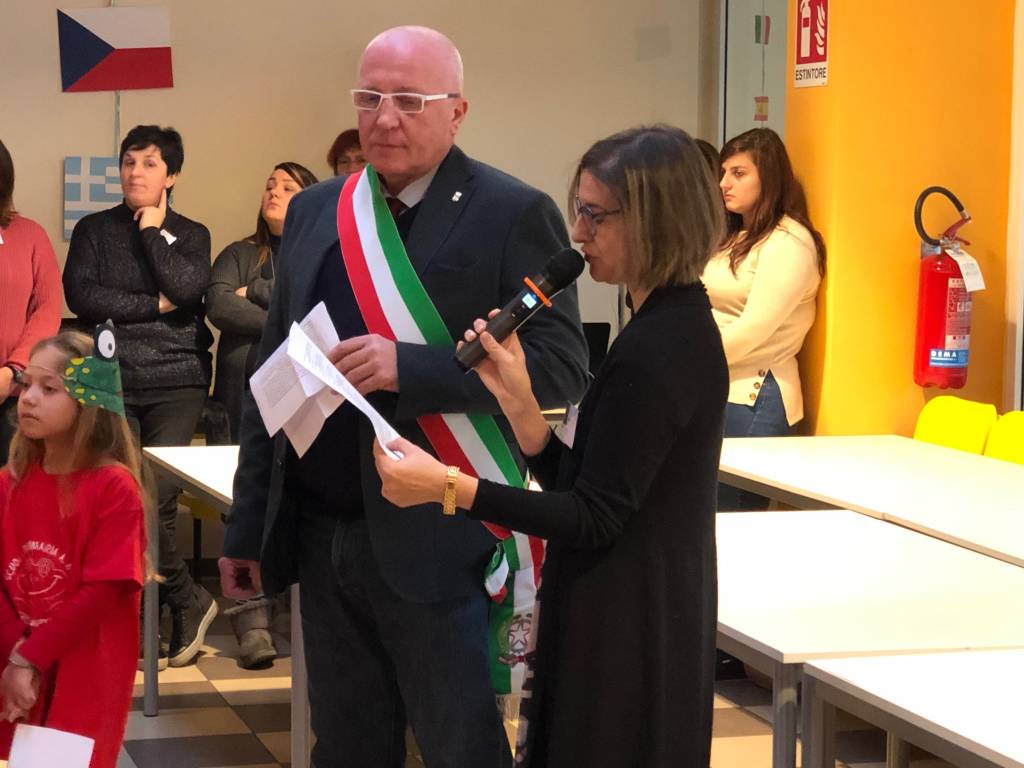 I ragazzi del progetto Erasmus+ al Toscanini di Arsago Seprio