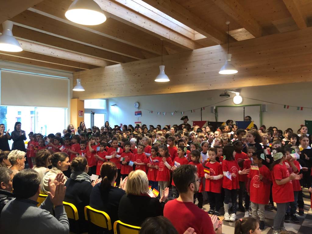 I ragazzi del progetto Erasmus+ al Toscanini di Arsago Seprio
