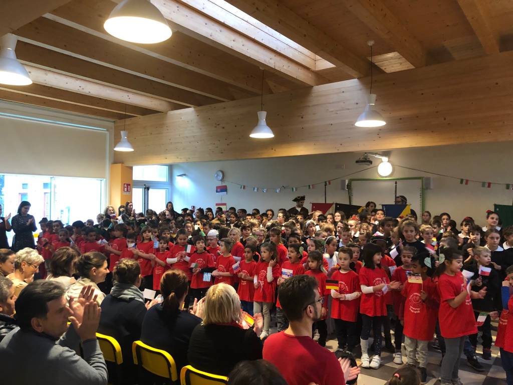 I ragazzi del progetto Erasmus+ al Toscanini di Arsago Seprio
