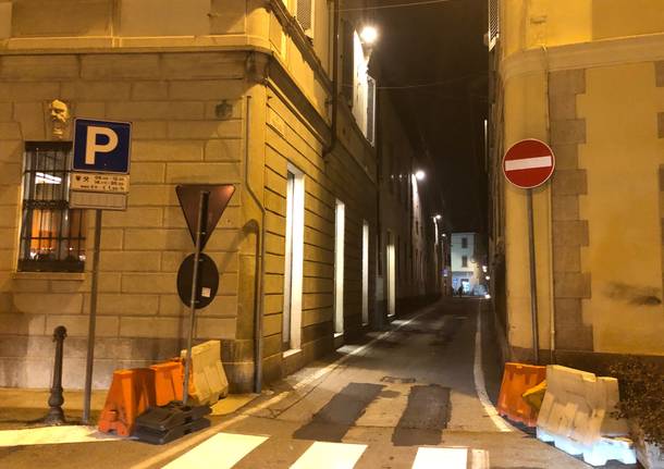 Il cambio di viabilità in via Mazzini e via Postporta