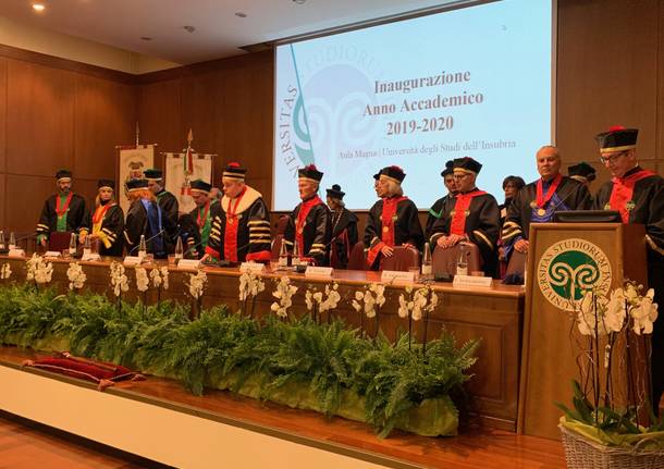 Inaugurazione anno accademico 2019/2020 Università dell'Insubria