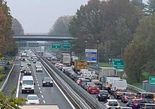 incidente castronno a8 novembre 2019