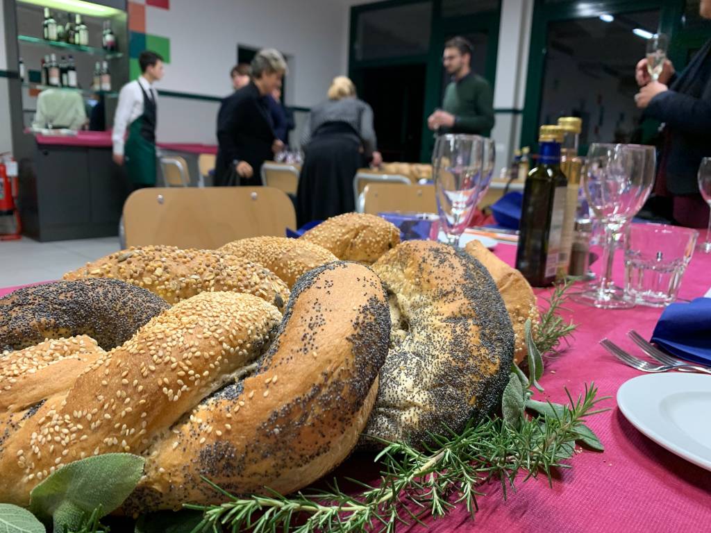 La cena "anti spreco" di Enaip