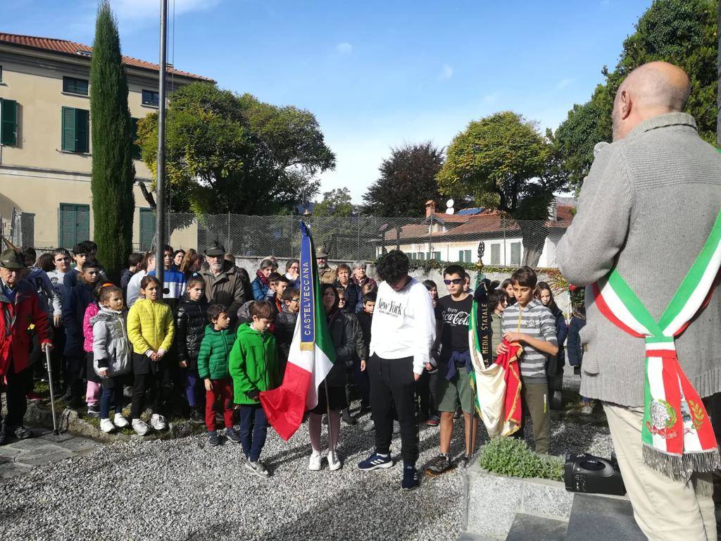 La cerimonia del 4 novembre a Castelveccana 