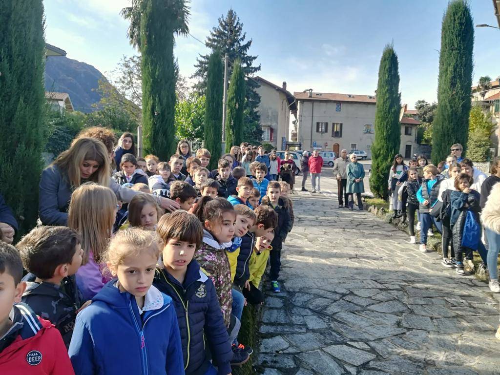 La cerimonia del 4 novembre a Castelveccana 