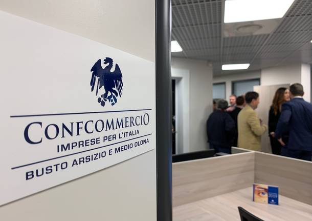 La nuova sede di Confcommercio Ascom di Busto Arsizio