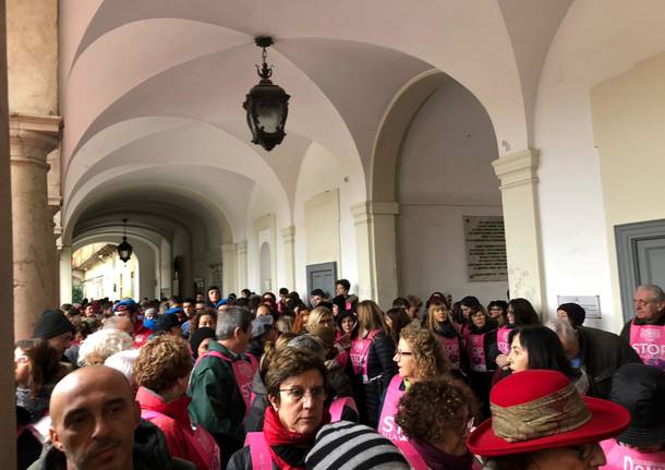 La marcia contro la violenza sulle donne