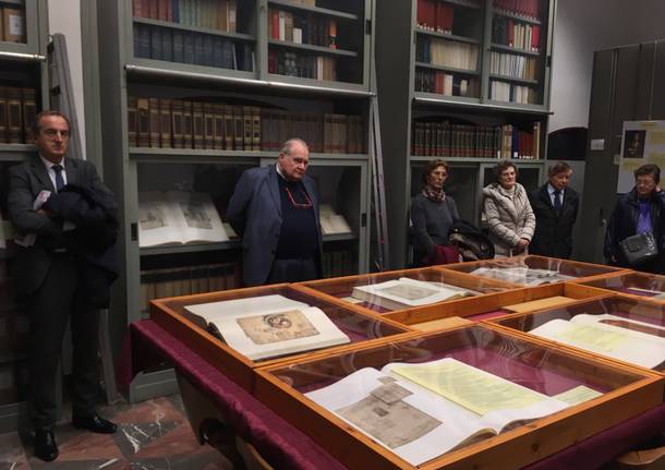 mostra leonardo da vinci biblioteca capitolare busto arsizio