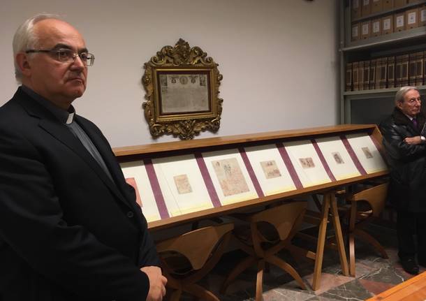 La mostra su Leonardo alla biblioteca capitolare di Busto Arsizio