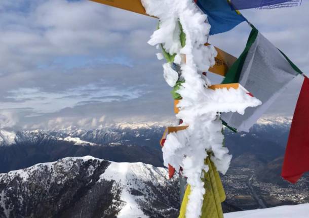 Neve sul Monte Generoso