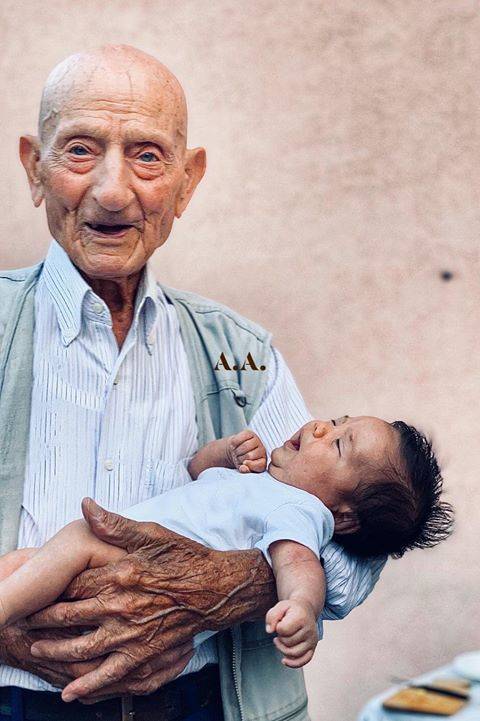 Nonno Giovanni e Leo