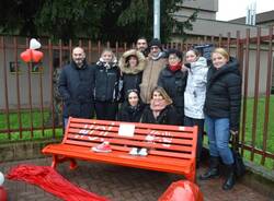 panchina rossa contro la violenza sulle donne san giorgio su legnano  17 