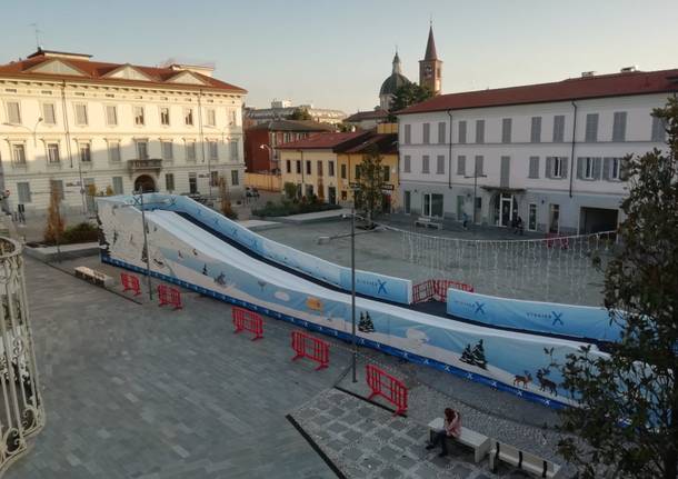 pista slittini busto arsizio natale 2019