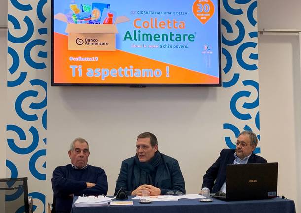 Presentazione della colletta alimentare 2019