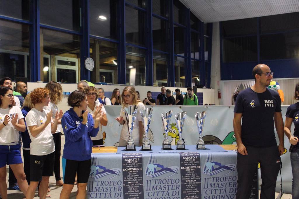 Trofeo Master, il grande nuoto in vasca con la Rari Nantes Saronno