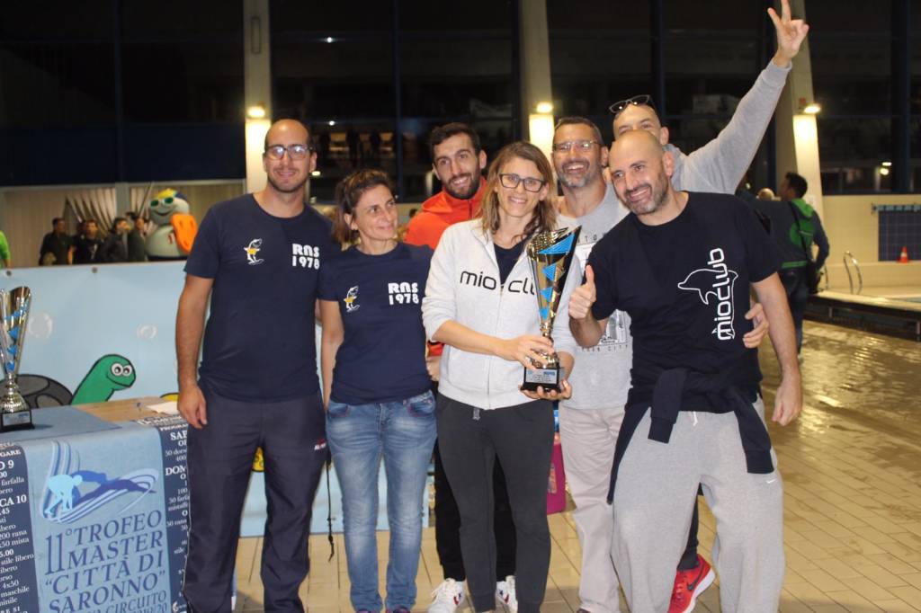 Trofeo Master, il grande nuoto in vasca con la Rari Nantes Saronno