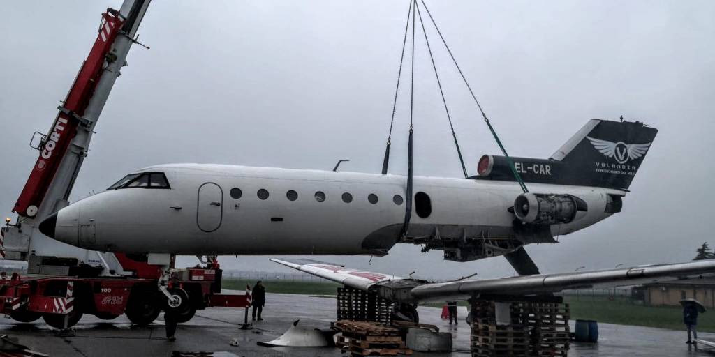 Un nuovo pezzo di Russia a Volandia: ecco l’aereo sovietico Yakovlev Yak-40