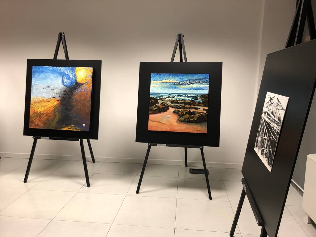 Vernissage della mostra su Van Gogh al World Trade Center Malpensa