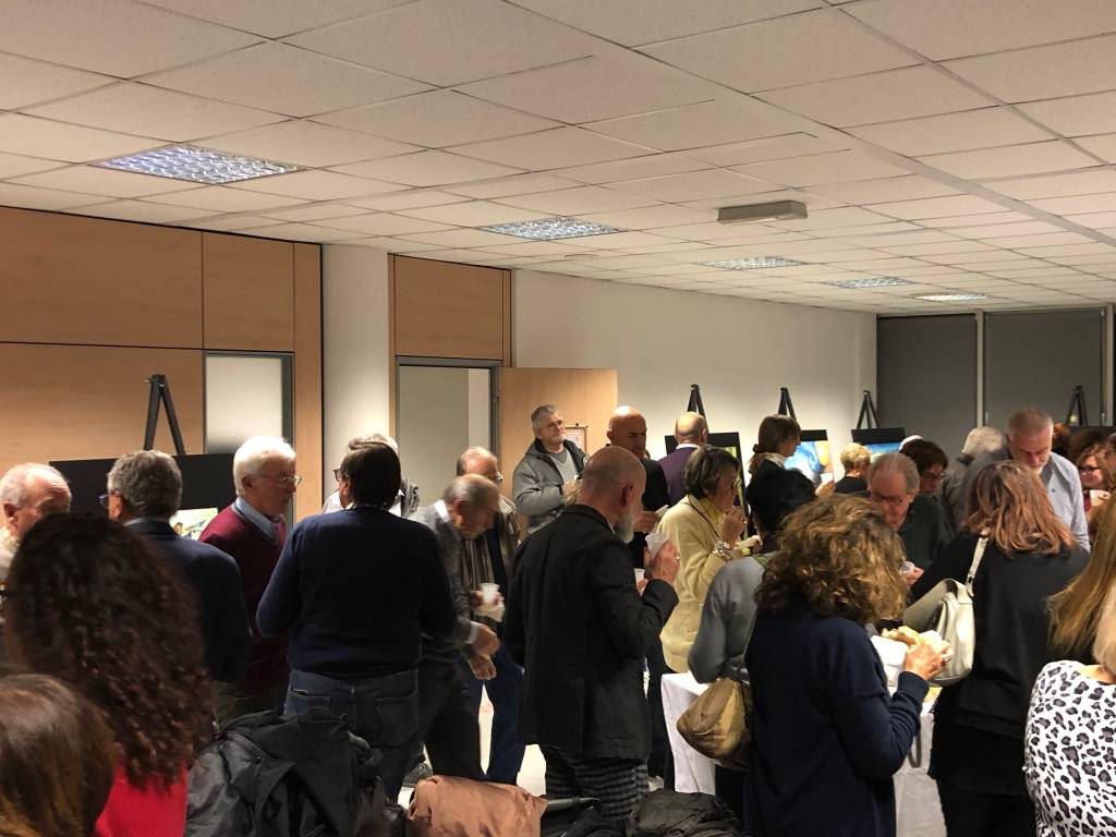 Vernissage della mostra su Van Gogh al World Trade Center Malpensa