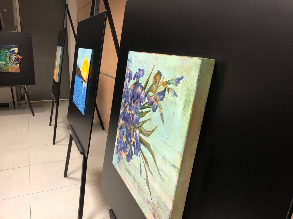 Vernissage della mostra su Van Gogh al World Trade Center Malpensa