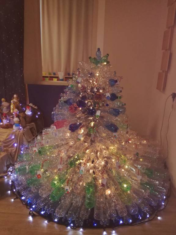 Il presepe ecologico dell\'asilo