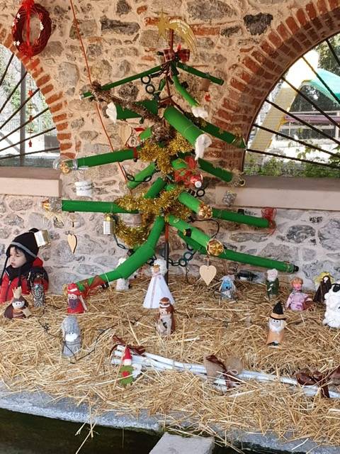 Il presepe ecologico dell\'asilo
