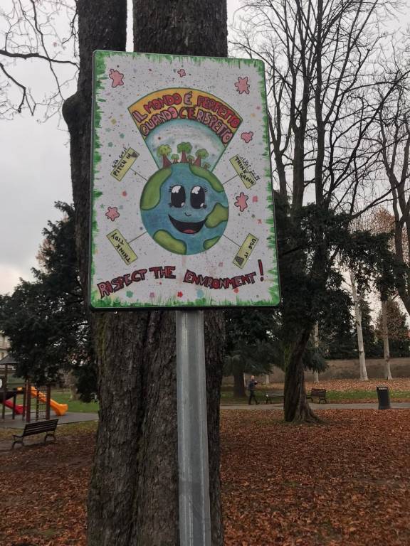 Cartelli per l'ambiente scuola Cislago