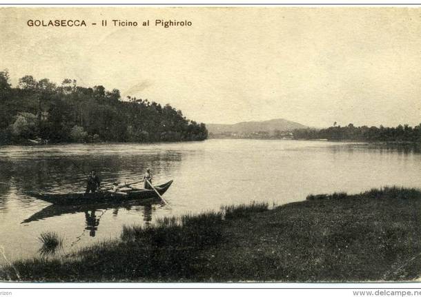 cartolina storica Golasecca Ticino