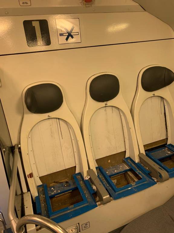 Degrado vandalismo Trenord