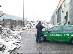 discarica abusiva carabinieri forestali rho