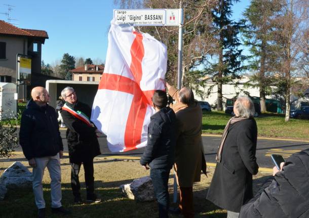 E' nato largo Luigi Bassani - foto Mario Bianchi (Bizzozero.net)