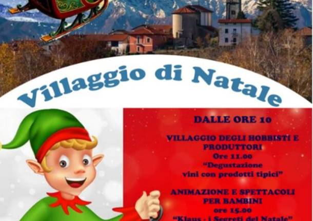 Villaggio Di Babbi Natale.A Sumirago Torna Il Villaggio Di Babbo Natale