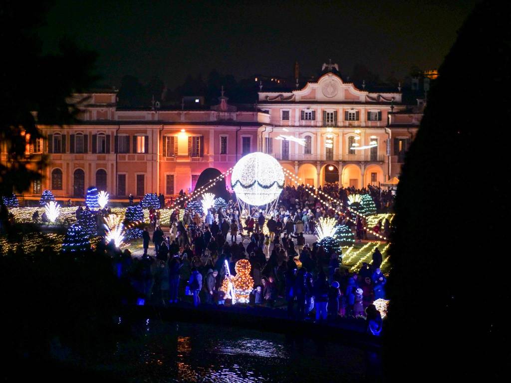 giardini estensi illuminati Natale