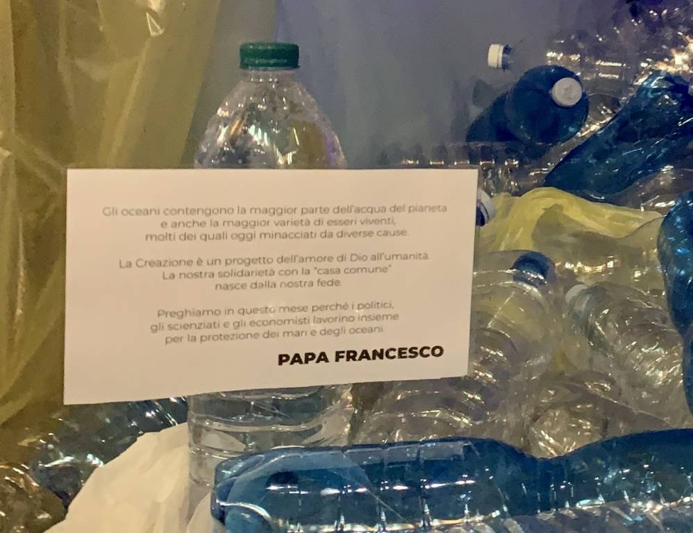 Il presepe di Giubiano “plastic free”