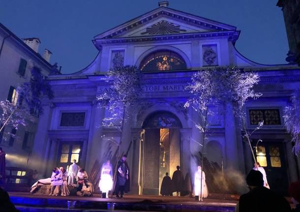 Il Presepe Vivente di Varese in piazza San Vittore, Natale 2019