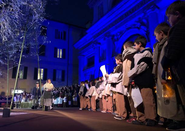 Il Presepe vivente in Piazza San Vittore