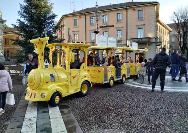 Il trenino di Natale di Saronno